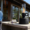 Flamtastique Giant Oil Lamp Anthracite PRE ORDER