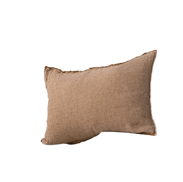 Flocca Brun Linen Pillowcase littl and fox.png