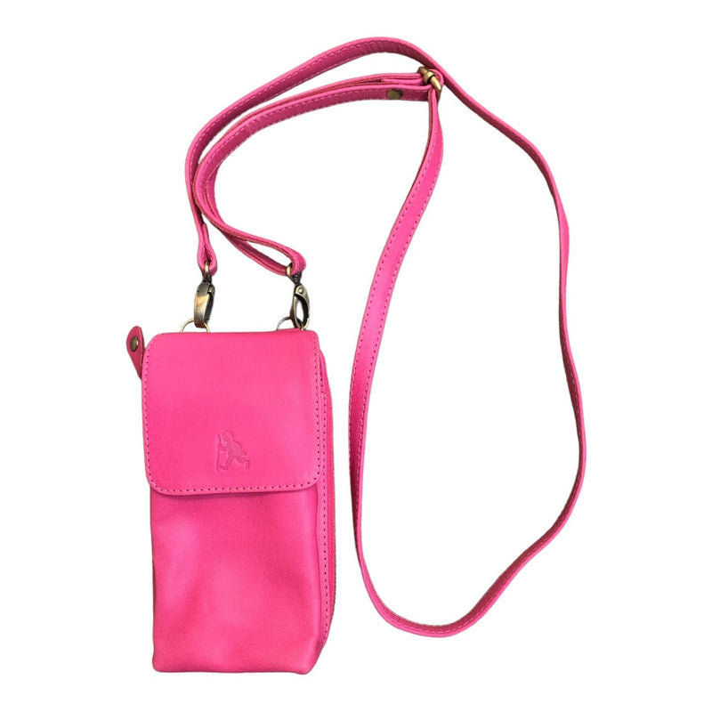 Fuchsia Crossbody Phone Bag Little & Fox