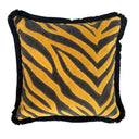 Gold-Tiger-Stripe-Velvet-50x50cm-fringed-cushion