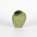 Green Strawberry 11cm Vase