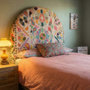 Custom Half Moon Headboard