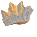 Crushed Shell Large Clam Bowl