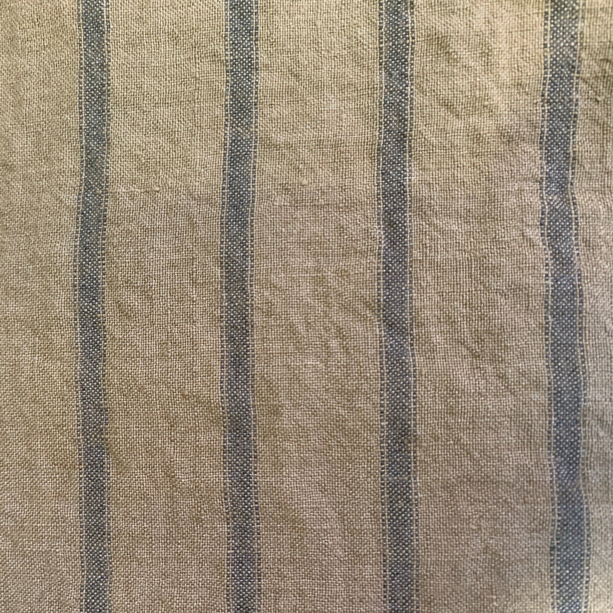 Basix Stripe Carmel/Tempest Linen Pillowcase