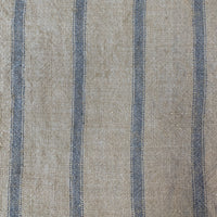 Basix Stripe Roy/Sable Linen Pillowcase