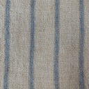 Basix Stripe Roy/Sable Linen Standard Pillowcase