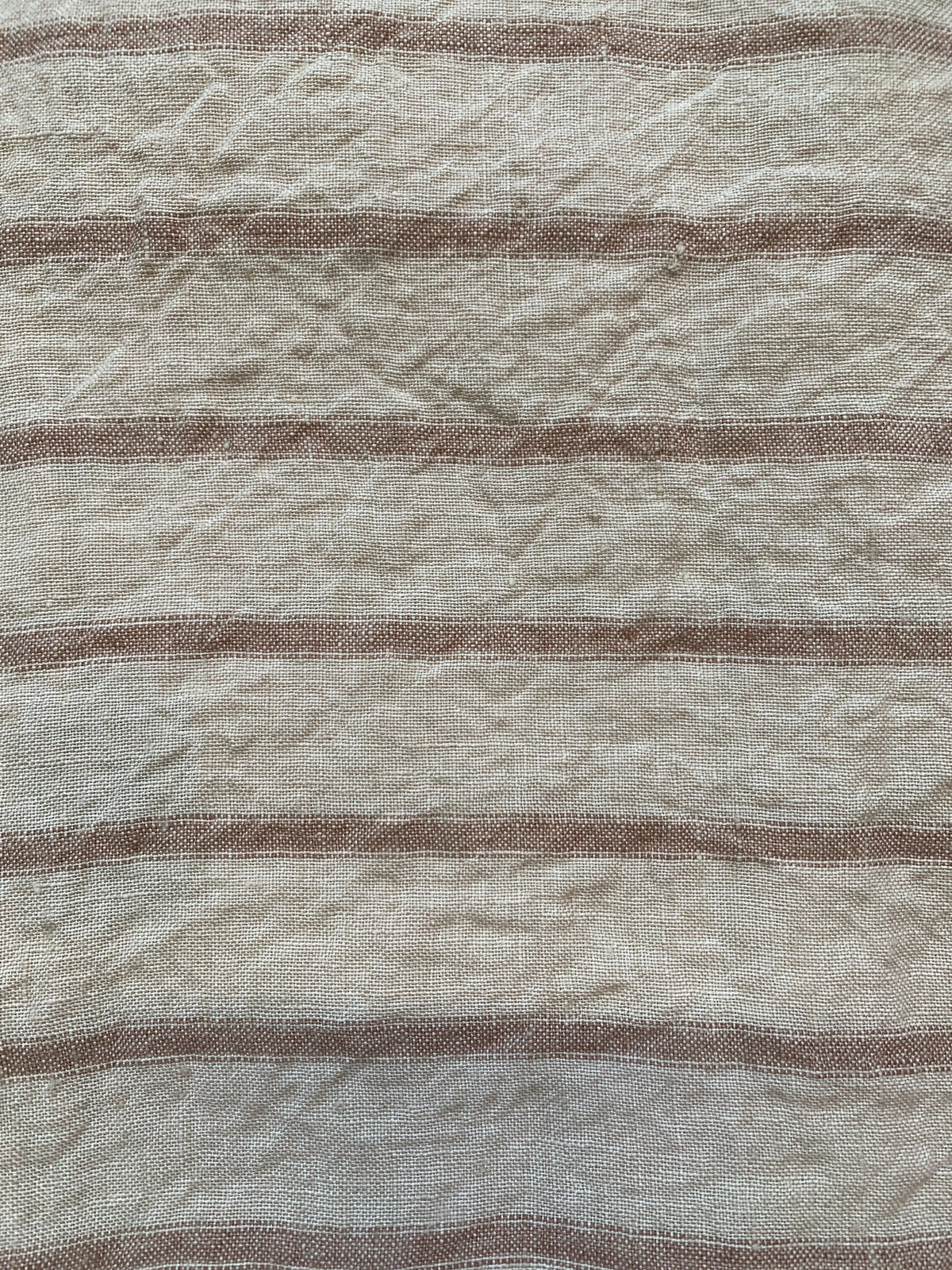 Basix Stripe Rosa/Floss Linen Pillowcase