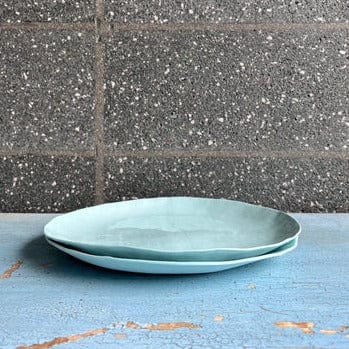 Ceramic Dinner Plate Aqua