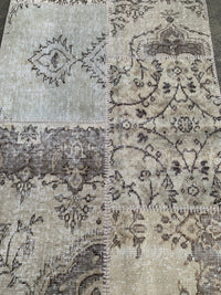 Natural Patchwork 4m Runner