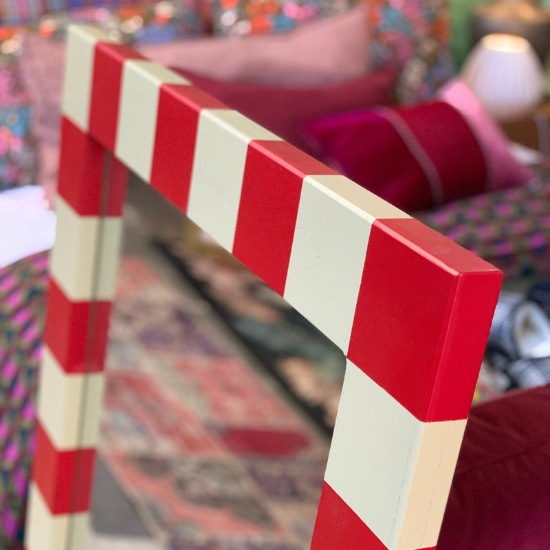 Checkerboard Red Mirror