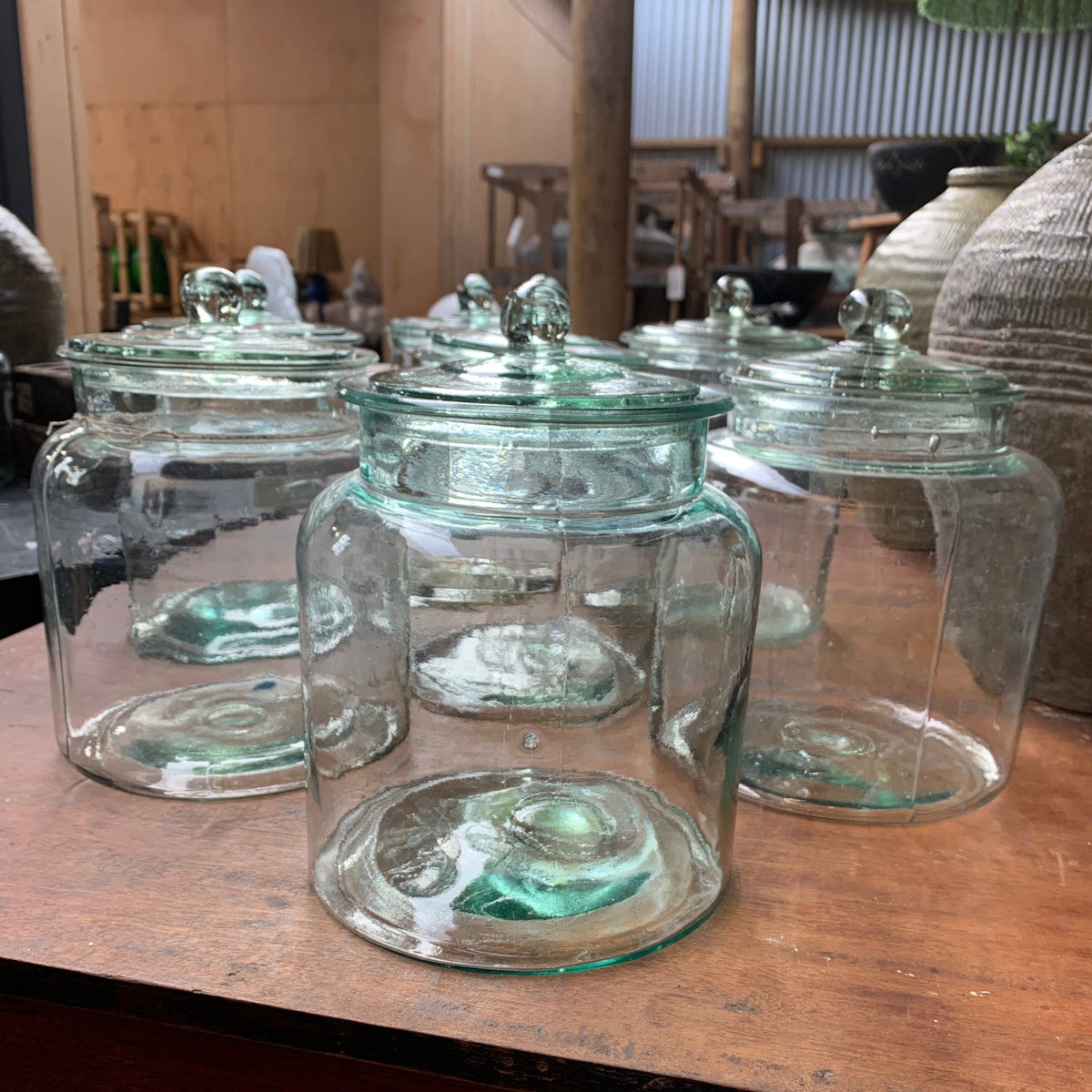 Glass Candy Jar