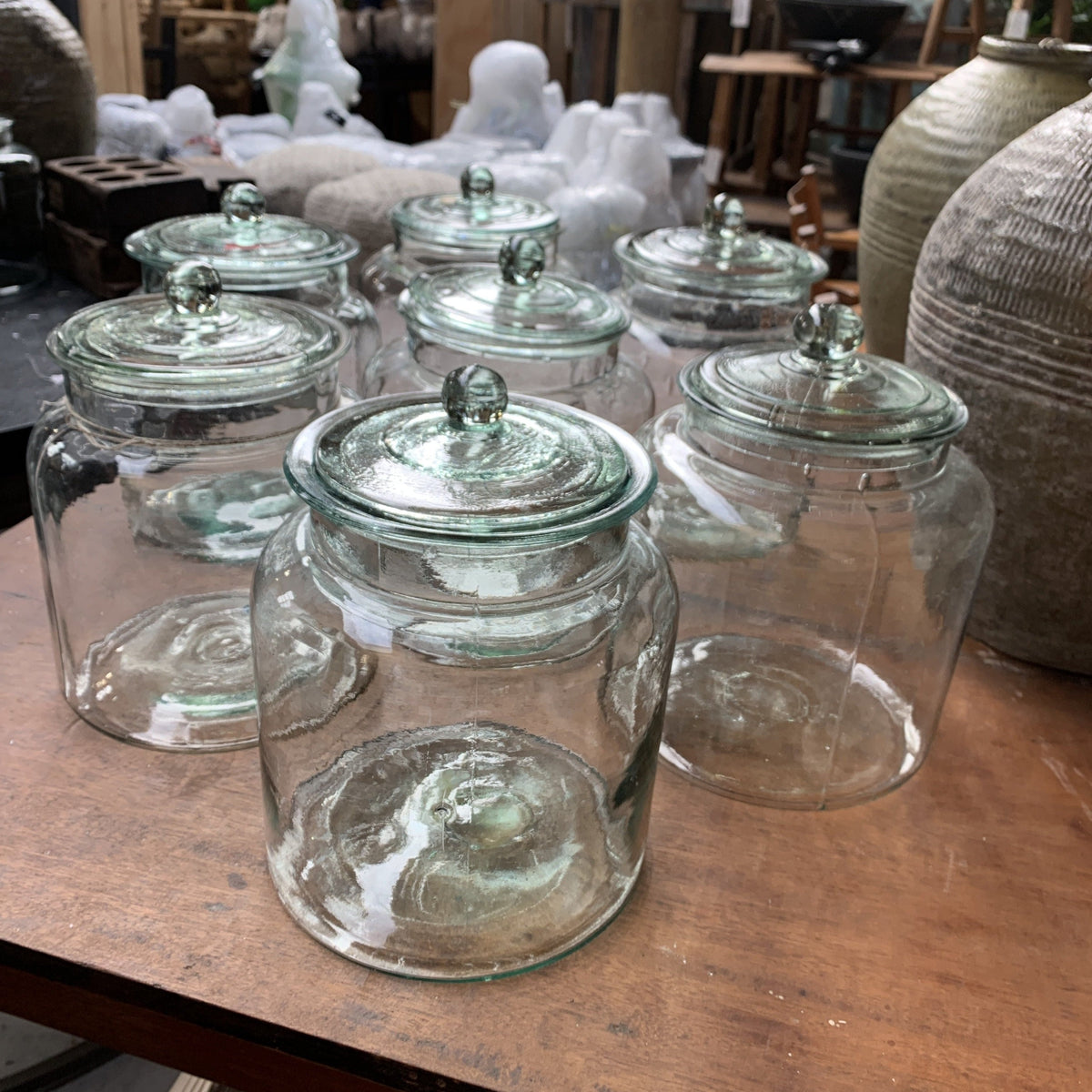 Glass Candy Jar