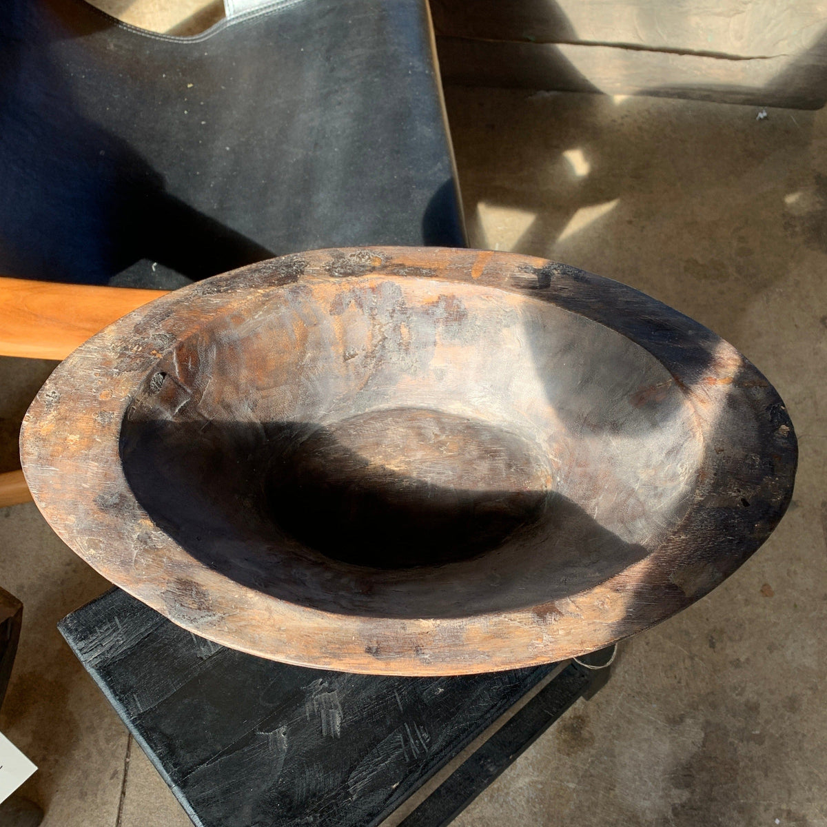 Mahogany Primitive Bowl