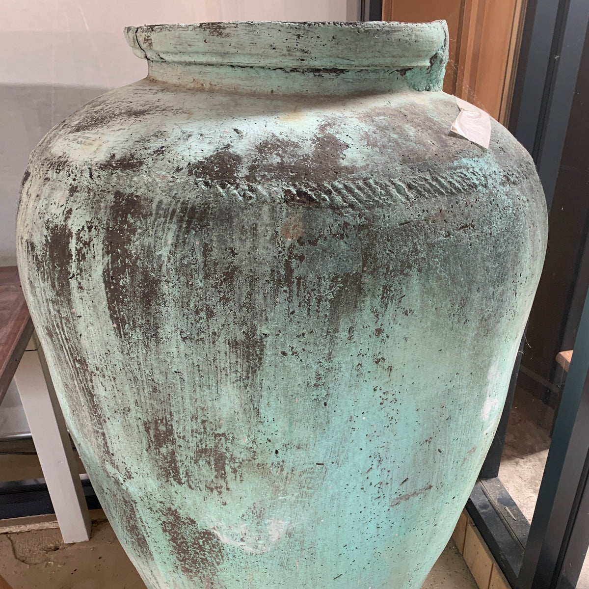 Medium Green Indian Water Pot