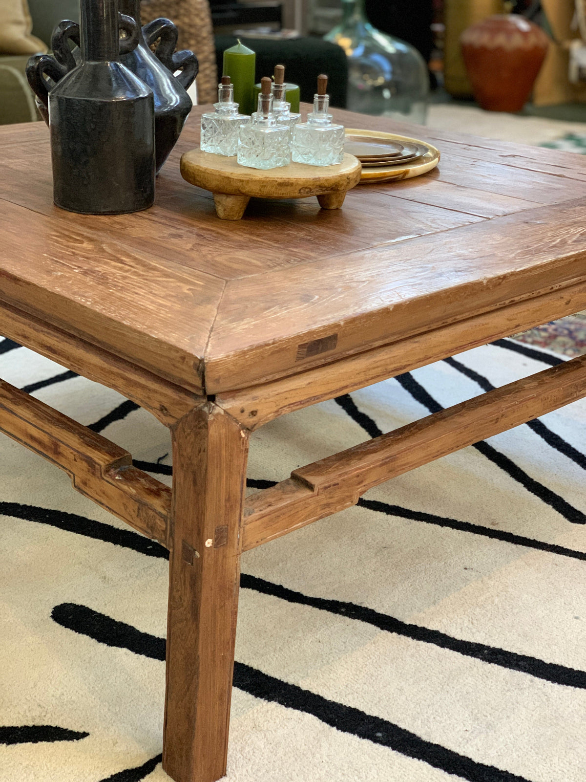 Square Teak Coffee Table