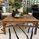 Square Teak Coffee Table