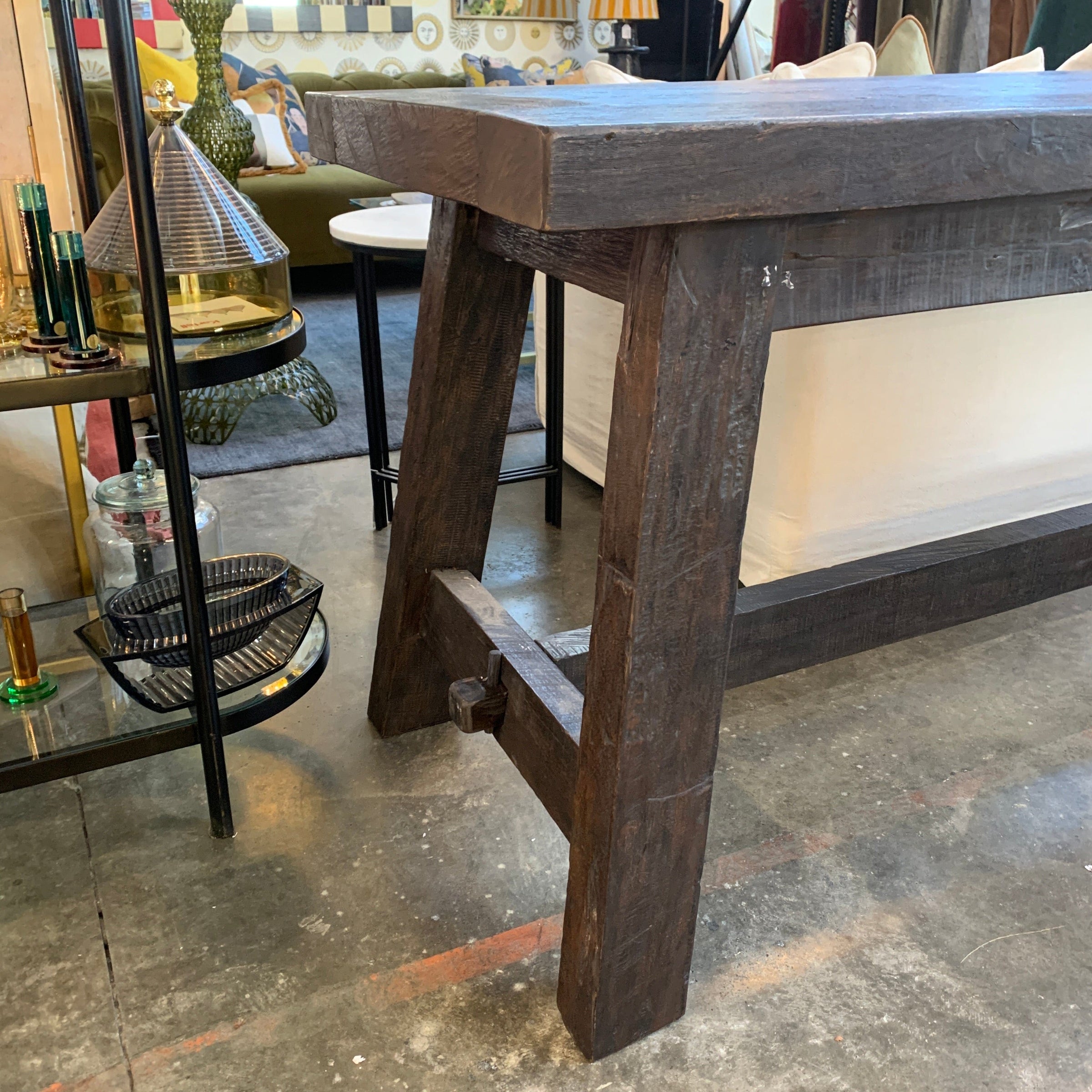 black-teak-trestle-console-table_Little-and-fox