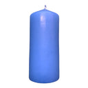 Lake Blue Pillar Candle 150mm