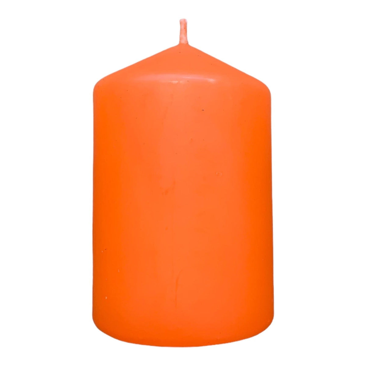 Orange Pillar Candle 100mm