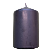 Black Pillar Candle 100mm