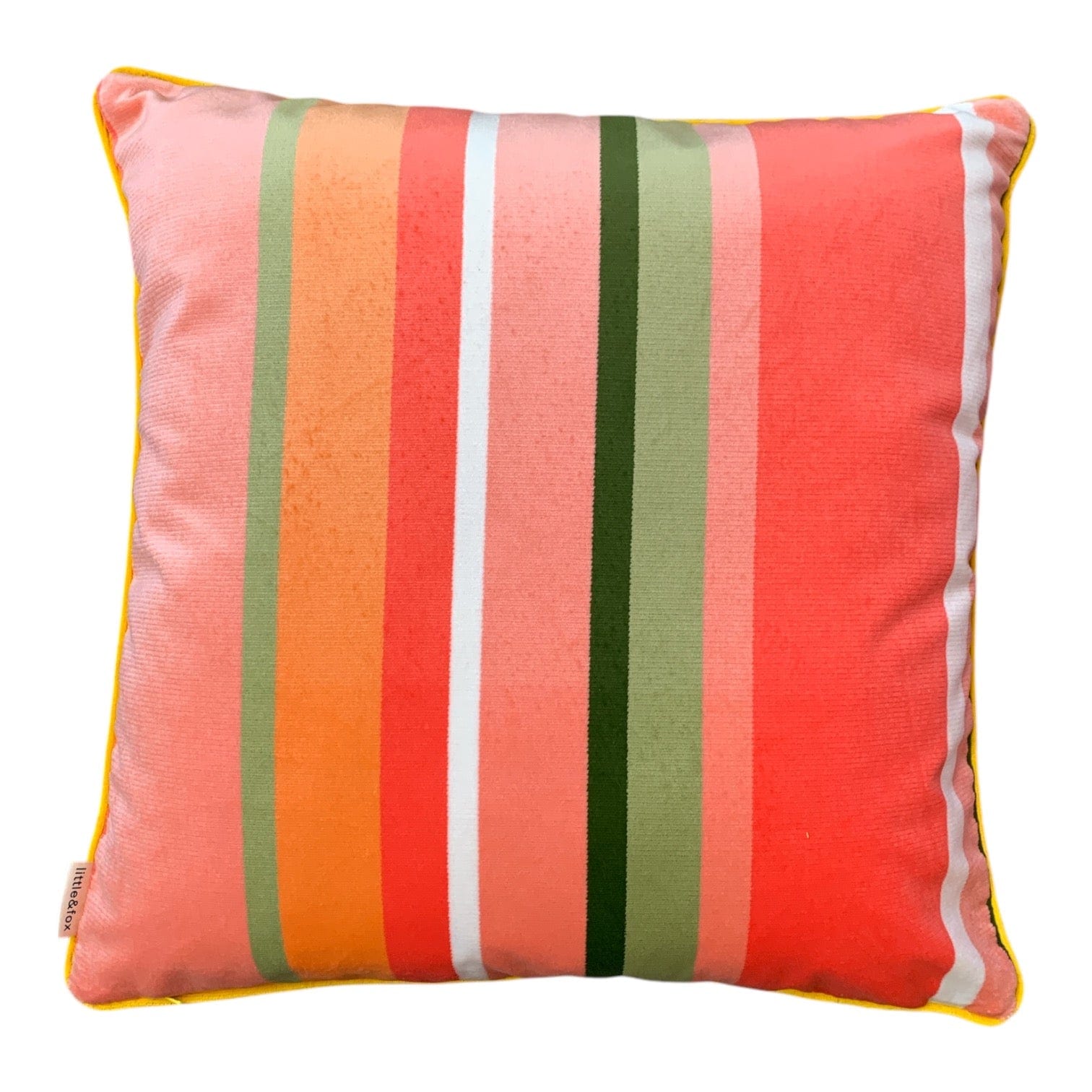 south-beach-coral-55x55cm-outdoor-cushion_Little-and-fox