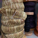 khaki-ruche-fringe_Little-and-fox