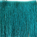 Teal Rayon Fringe Trim