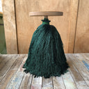Emerald Green Rayon Fringe Trim