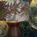 Indie Wood Owl 22" Drum Pendant Lampshade