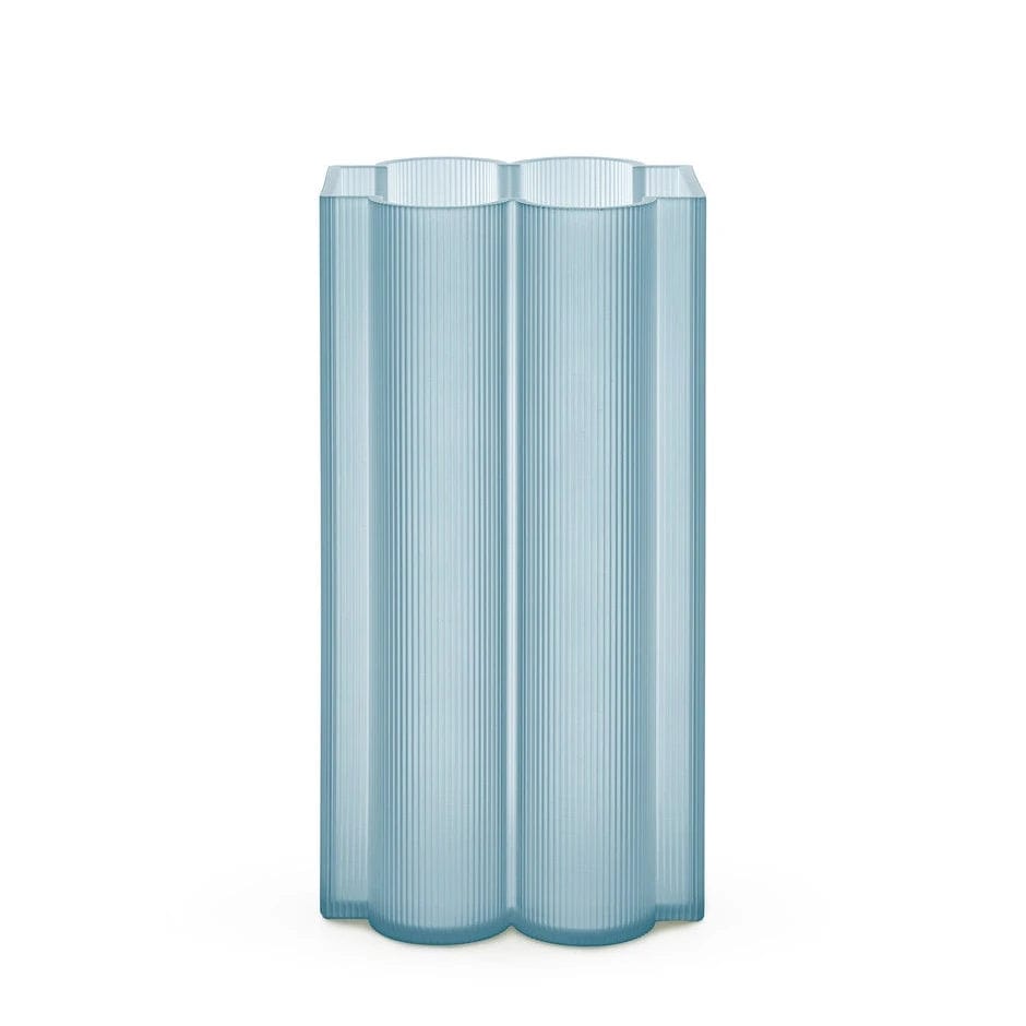 Okra 34cm Vase Light Blue