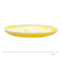 Super Large Resin Swirl Platter Daisy