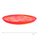 Super Large Resin Swirl Platter Flamingo