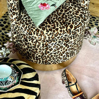Leopard Florals Hand Tufted Rug PRE ORDER