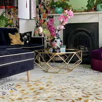 Leopard Gold Hand Tufted Rug PRE ORDER