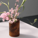 Amber Resin Vase