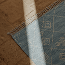 Atlas Sky Blue 265x187cm Hand-Knotted Rug