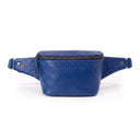 The Little & Fox Leather Bum Bag Electric Blue
