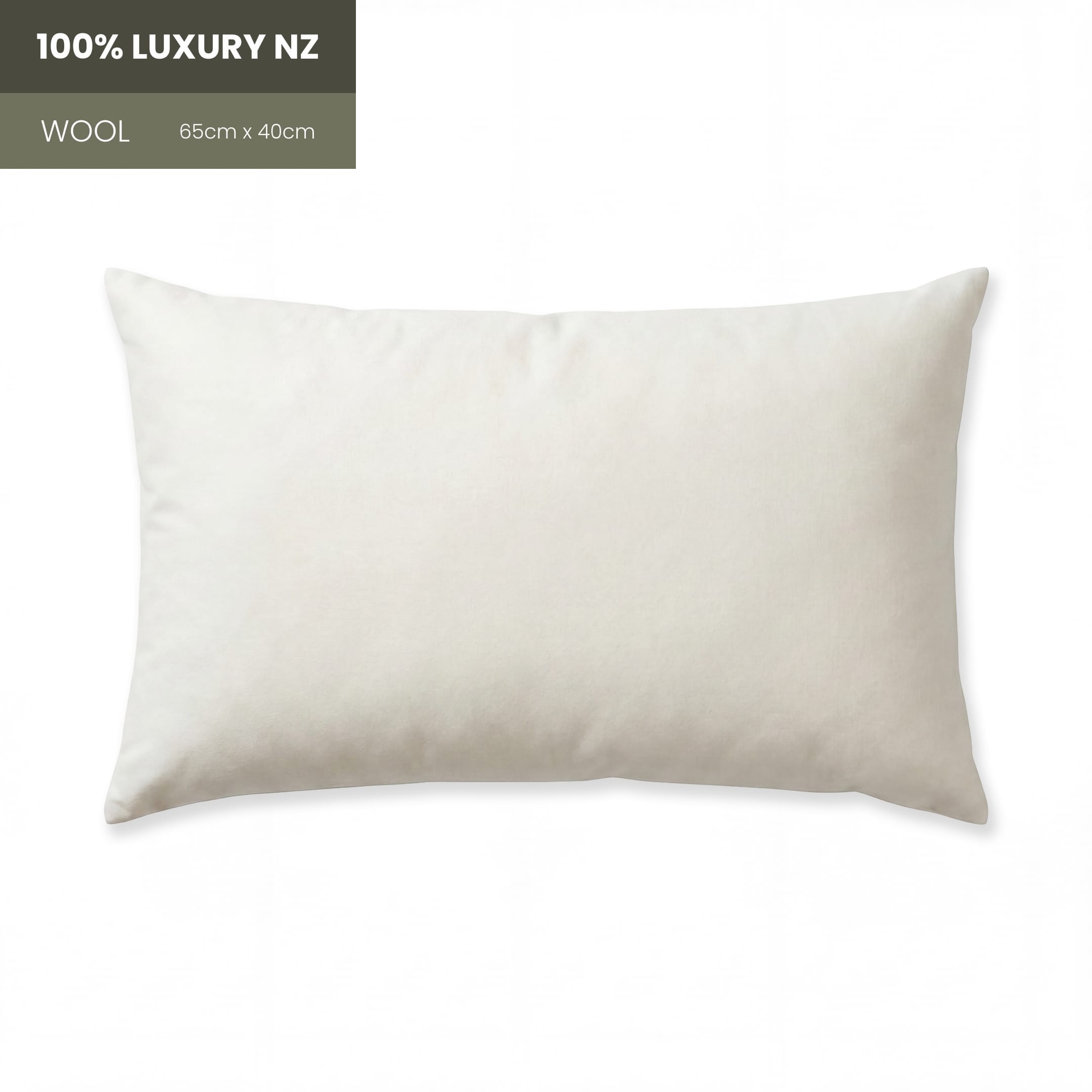 100% Luxury NZ Washed Wool Inner 65x40cm – Little & Fox