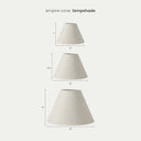 Custom Empire Cone Lampshade