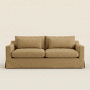 Custom Belgian Wide Arm 3 Seater Sofa