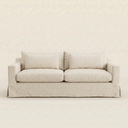 Custom Belgian Wide Arm 3 Seater Sofa