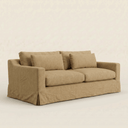 Custom Belgian Wide Arm 3 Seater Sofa
