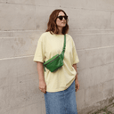 The Little & Fox Leather Bum Bag Emerald