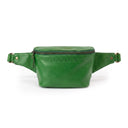 The Little & Fox Leather Bum Bag Emerald