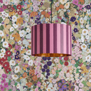 Marlborough Pinot Noir Stripe 15" Drum Lampshade