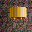 Waiheke Island Stripe 15" Drum Lampshade