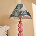 La Palma Pink 22" Cone Lampshade