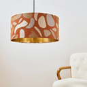 Palette De Artists Gold Lined 28" Pendant Lampshade