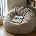 Marrakesh Linen Flax Beanbag