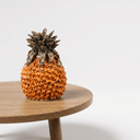 Orange Pineapple 12cm Bud Vase